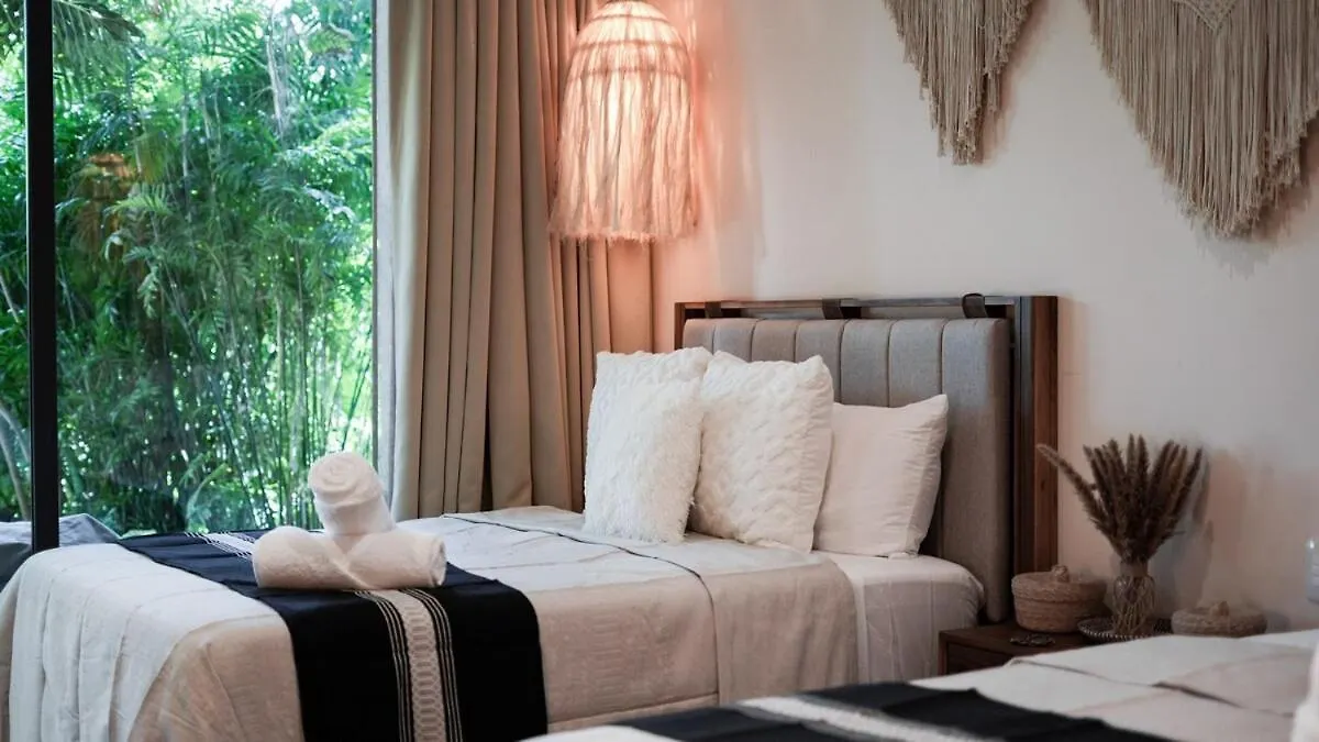 Boho-Luxe 2Br Garden&Plunge Pool Apartment Tulum