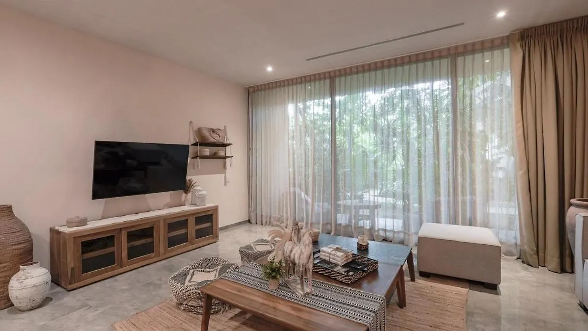 Boho-Luxe 2Br Garden&Plunge Pool Apartment Tulum Mexico
